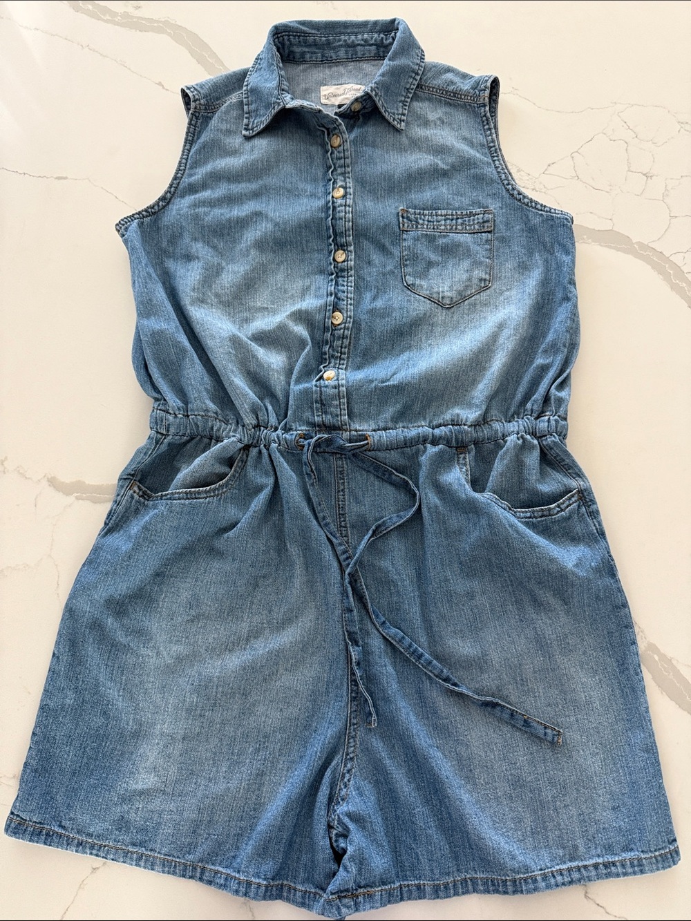 Universal Threads — Denim Sleeveless Romper